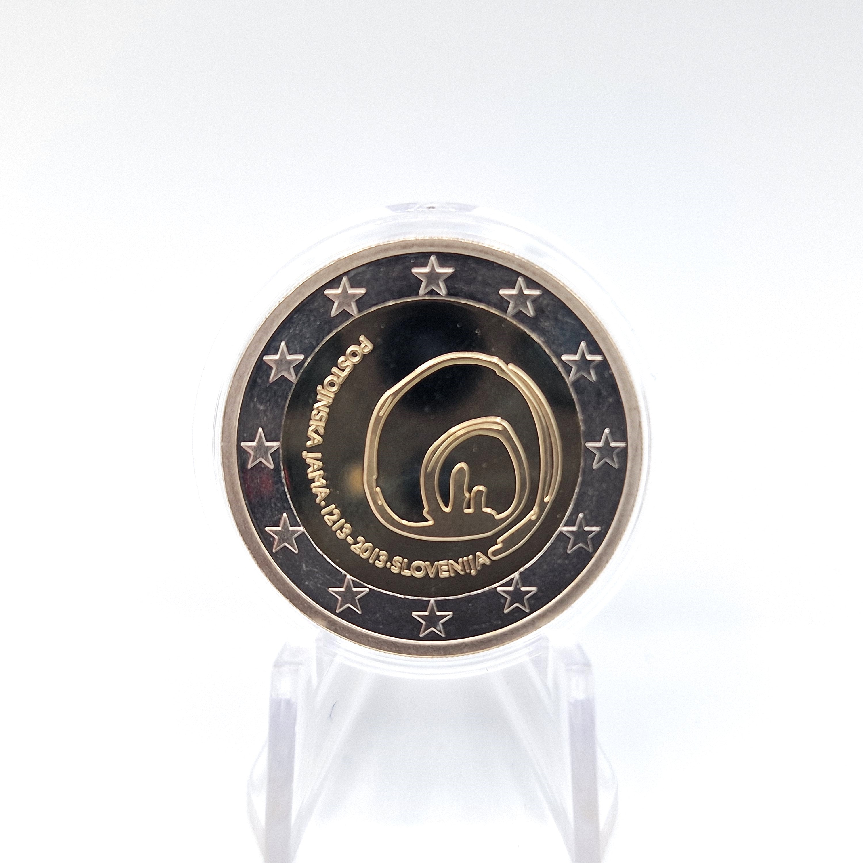 2013 Postojna Caves - 2€ Slovenia Proof